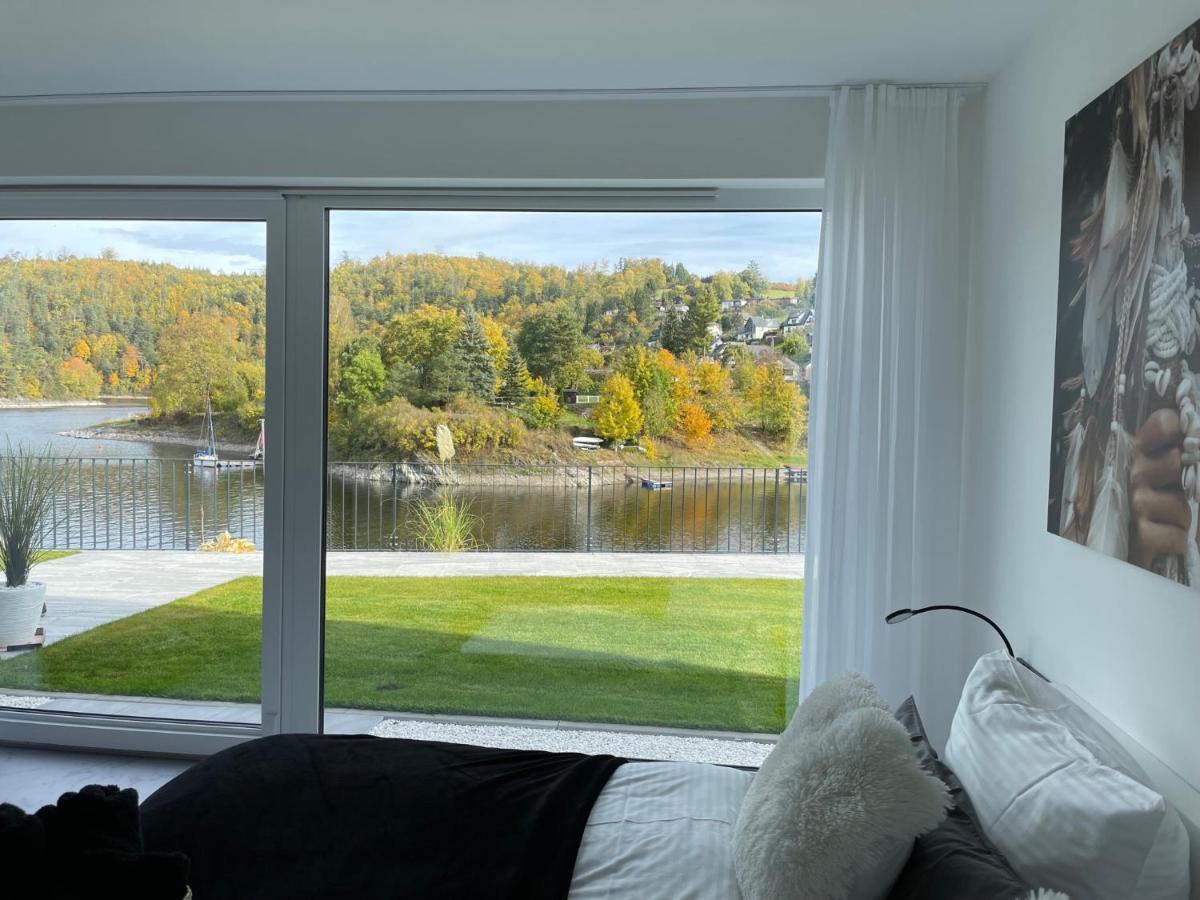 Apartments Saaldorf-Ferienhaus Mit 6 Apartments 45Qm-120Qm Direkt Am Thueringer Meer-Bleilochtalsperre Бад-Лобенштайн Екстер'єр фото